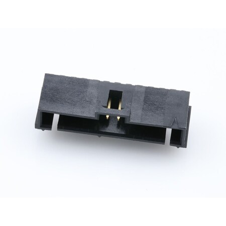 Molex Board Connector, 12 Contact(S), 1 Row(S), Male, Right Angle, 0.1 Inch Pitch, Solder Terminal, Guide 705550081
